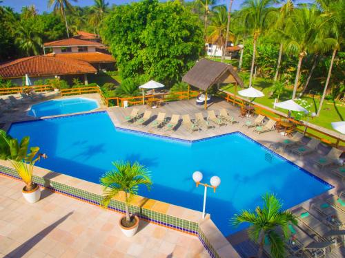 Výhled na bazén z ubytování Village Paraíso Tropical nebo okolí