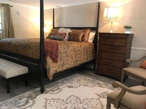Ένα ή περισσότερα κρεβάτια σε δωμάτιο στο Starlight Lodge North Conway