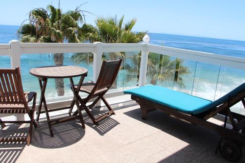 Μπαλκόνι ή βεράντα στο Capri Laguna on the Beach - A Boutique Hotel