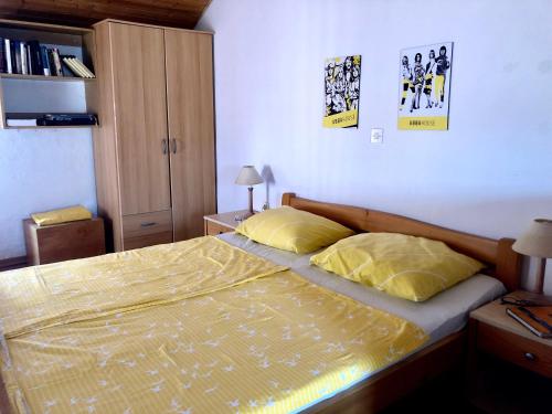 Postel nebo postele na pokoji v ubytování ABBA House