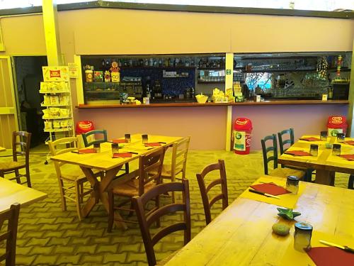 Restaurace v ubytování Camping Lacona