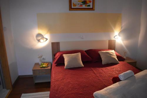 Ένα ή περισσότερα κρεβάτια σε δωμάτιο στο Guesthouse Samolov