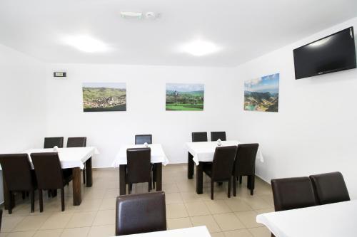 TV a/nebo společenská místnost v ubytování Casa Micu