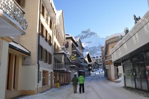 L'établissement Hotel Engelberg "mein Trail Hotel" en hiver