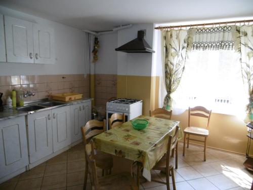 Kuchyňa alebo kuchynka v ubytovaní Pokoje u Elżbiety