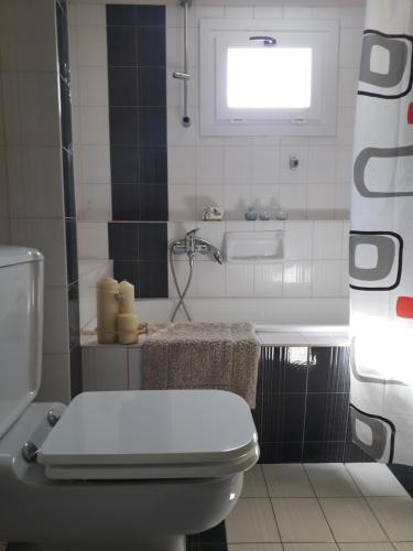 Ванная комната в Villa Erasmia