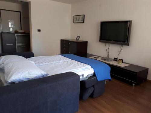 Televisyen dan/atau pusat hiburan di Apartments Mari
