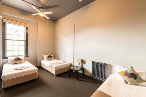 Postel nebo postele na pokoji v ubytování Hotel Canobolas
