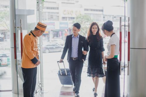 Hosté ubytování Muong Thanh Vinh Hotel