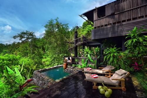 Сад в Capella Ubud, Bali
