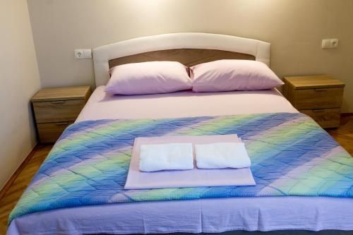 Una cama o camas en una habitación de Motel Han