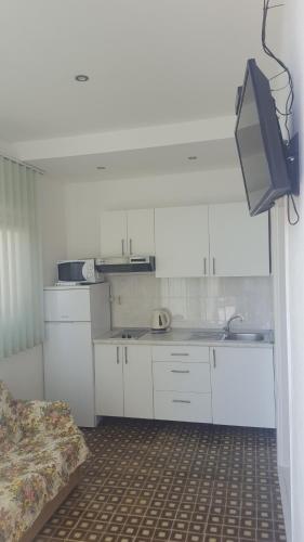 Η κουζίνα ή μικρή κουζίνα στο VILA MILENKA Apartmani Drago