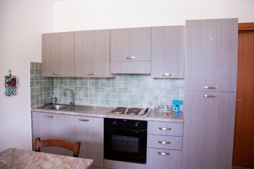 Dapur atau dapur kecil di Agriturismo Vallelunga