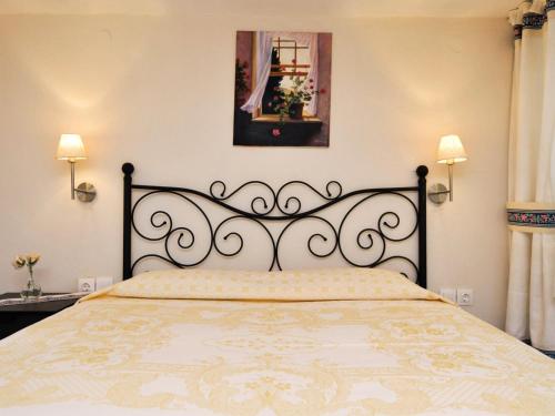 Krevet ili kreveti u jedinici u okviru objekta Elizabeth Home by TravelPro Services Nea Moudania Halkidiki