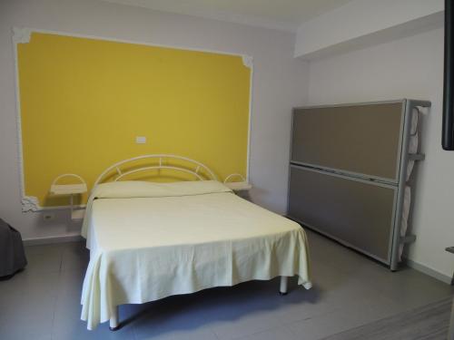 Postel nebo postele na pokoji v ubytování Camping Zeus