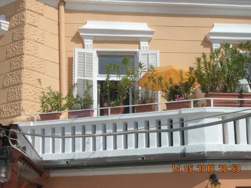 Balkón nebo terasa v ubytování Apartment at Sea