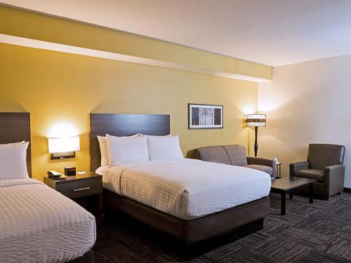 Postel nebo postele na pokoji v ubytování Extended Stay America Suites - Rock Hill