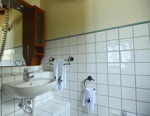 Kylpyhuone majoituspaikassa Casa Mire, San Gimignano