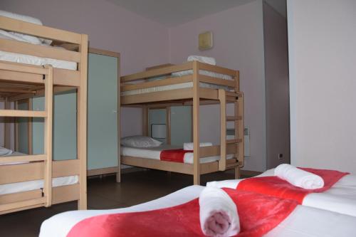 Krevet ili kreveti na kat u jedinici u objektu Domaine Résidentiel de Mazières