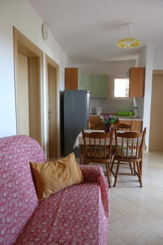 Kuchyň nebo kuchyňský kout v ubytování Apartments Čobanov