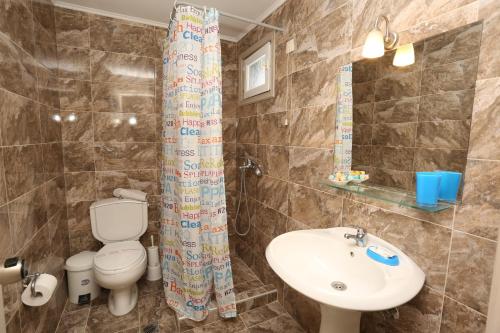 Kúpeľňa v ubytovaní Sun Hotel
