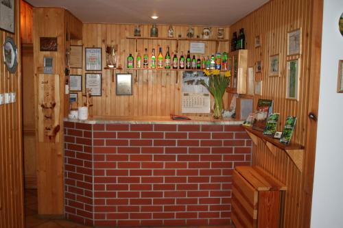 Lounge nebo bar v ubytování Pensjonat Hubertus