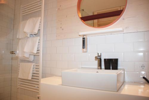 Koupelna v ubytování Schlafzimmer - self Check-in