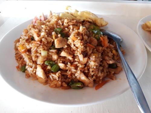 Jídlo v penzionu nebo okolí