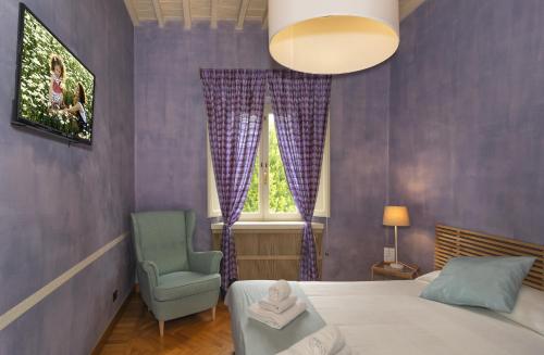 Postel nebo postele na pokoji v ubytování Lauri Loft
