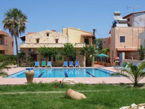 The swimming pool at or close to Villa Giorgos