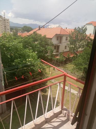 a view from the balcony of a house at Apartmani Konta in Livno