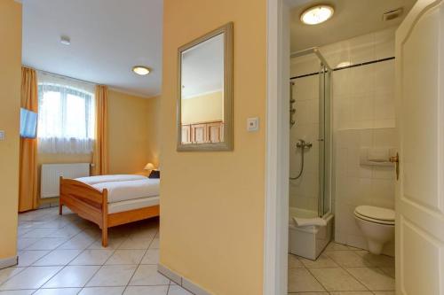 Ванная комната в Gasthaus Hannover