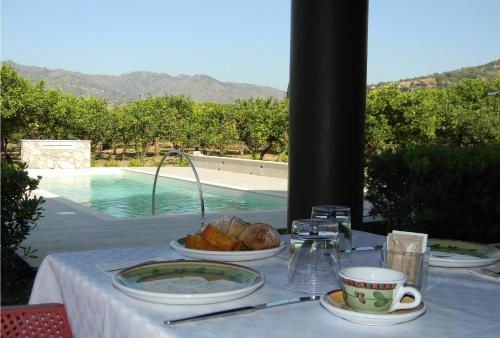 Comida en el bed and breakfast o alrededores