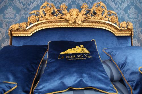 Letto o letti in una camera di La Casa Sul Nilo