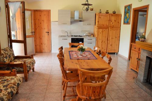 Dapur atau dapur kecil di Petrus Vacanze