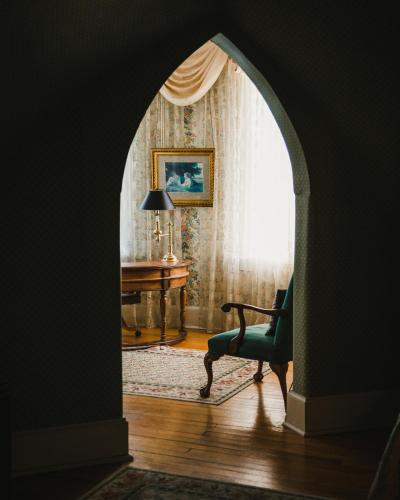 The Mansion at Elfindaleにあるシーティングエリア