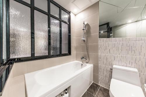 Koupelna v ubytování Hotel Cullinan jongno
