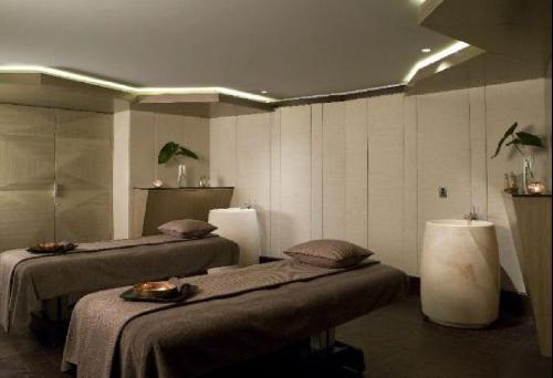 Cama o camas de una habitación en Arize Hotel Sri Racha