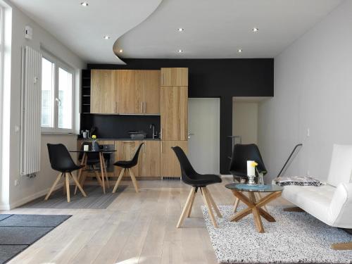 Χώρος καθιστικού στο Apartment Bad Homburg