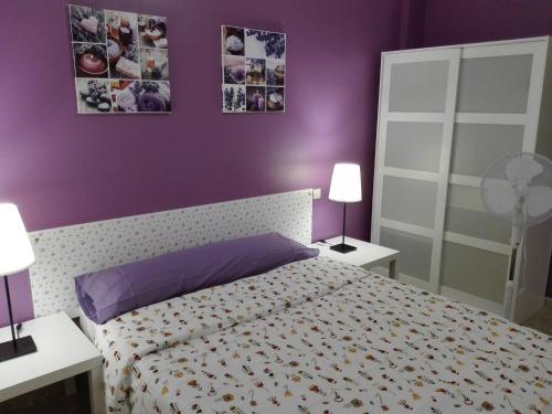 Posteľ alebo postele v izbe v ubytovaní Apartamento Casa Teseguite