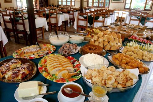 Mad på landstedet eller i nærheden