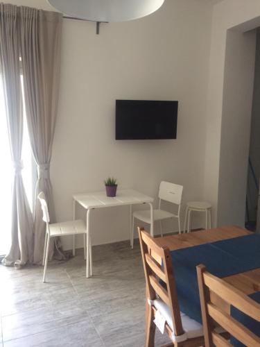 TV a/nebo společenská místnost v ubytování Melita Apartment Seaside