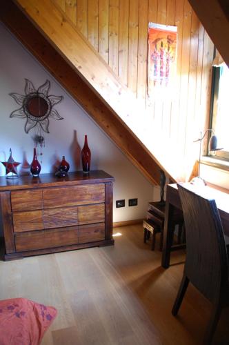 Ruang duduk di B&B La Provenzale