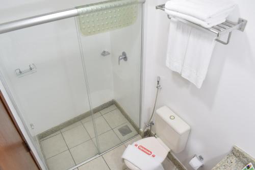 Bilik mandi di Hotel Praia Centro