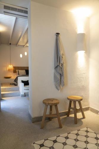 Ένα ή περισσότερα κρεβάτια σε δωμάτιο στο Yacht Boheme Hotel-Boutique Class - Adults Only