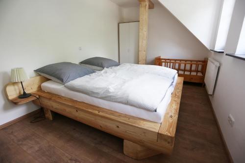 Krevet ili kreveti u jedinici u okviru objekta Altes -Haus
