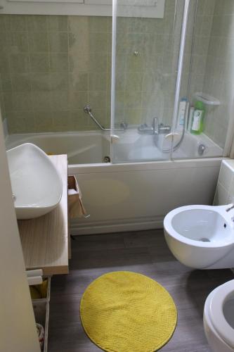 Koupelna v ubytování Residenza Trivento app. 9