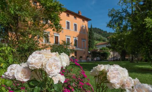Zahrada ubytování Relais Corte Rodeschi
