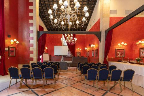 Coin salon dans l'établissement Hotel Soho Boutique Jerez