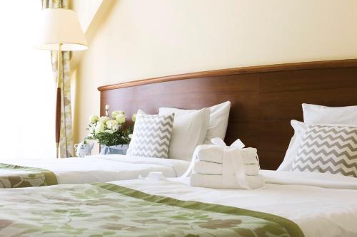 Hotel Barlinekにあるベッド